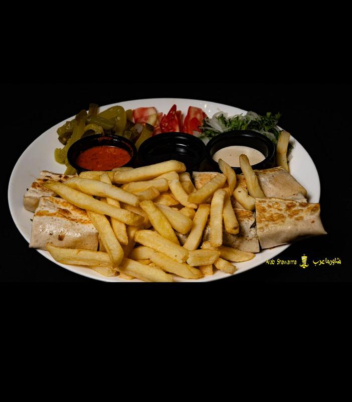 شاورما عربي لحم  كبير