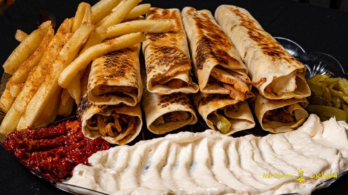خراطيش شاورما دجاج كبير