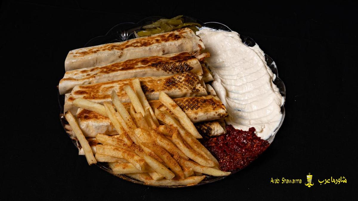 خراطيش شاورما لحم كبير